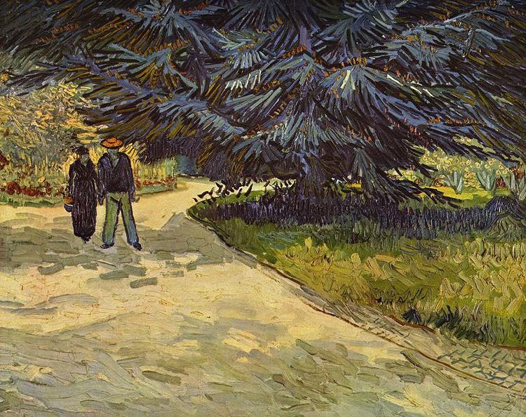 Vincent Van Gogh Park von Arles Sweden oil painting art